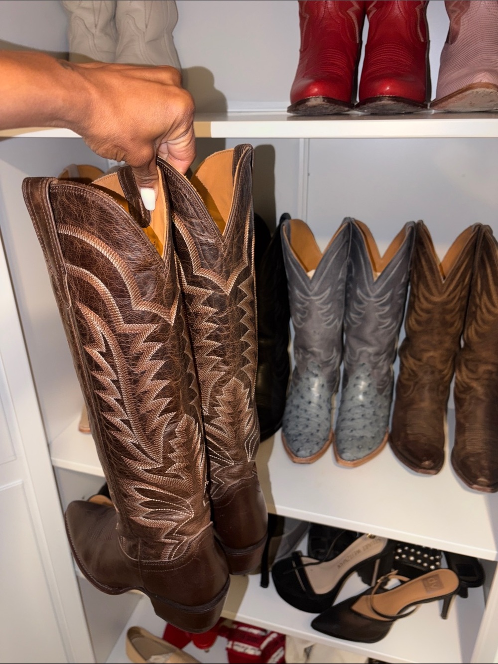 Cowboy Boots - mocha, Brown, chocolate - Picture 8 of 8